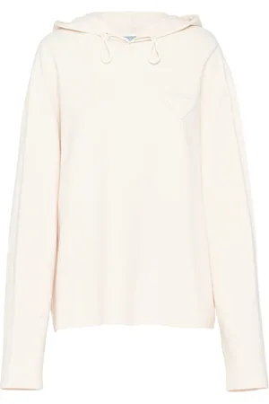 Prada Playera con placa del logo