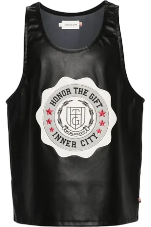 HONOR THE GIFT Camiseta de piel artificial