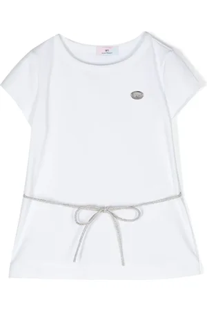 Chiara Ferragni Playera con placa del logo