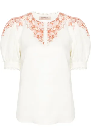 Twin-Set Blusa con estampado floral