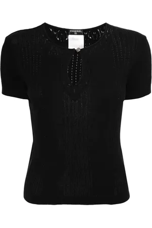 CHANEL Top tejido calado 2002