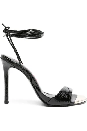 Roberto Cavalli Sandalias efecto piel de serpiente con tacón de 110mm