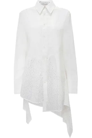 J.W.Anderson Camisa asimétrica con detalles de cristal