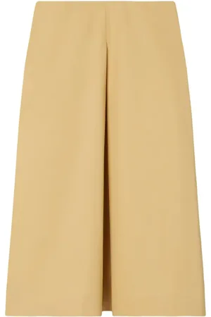 Tory Burch Falda midi con pliegues