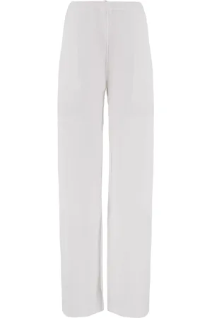 Salvatore Ferragamo Pantalones con detalle de parche