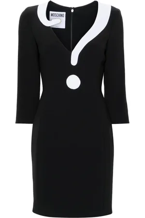 Moschino Vestido corto House Symbols !?