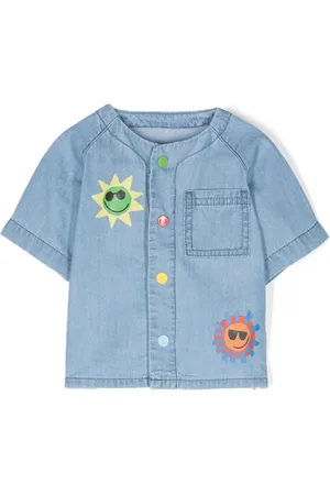 Stella McCartney Camisa con sol estampado