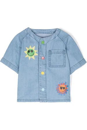Stella McCartney Camisa con sol estampado