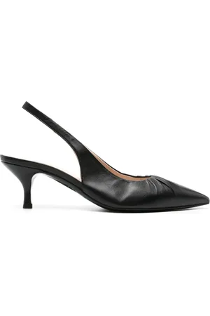 Fabiana Filippi Zapatillas con detalles fruncidos y tacón de 55mm