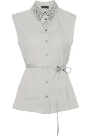 Fabiana Filippi Blusa con detalle de mostacillas