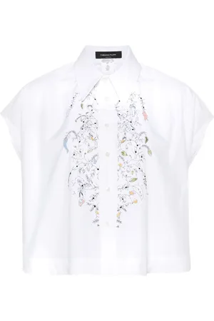 Fabiana Filippi Camisa con motivo bordado