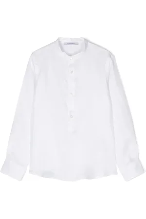 Paolo Pecora Camisa con cuello mao