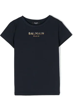 Balmain Playera con aplique del logo
