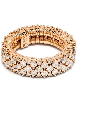 ROBERTO DEMEGLIO Anillo en oro rosa de 18kt con diamante