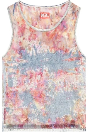 Diesel Camiseta De-Ciri-Fse