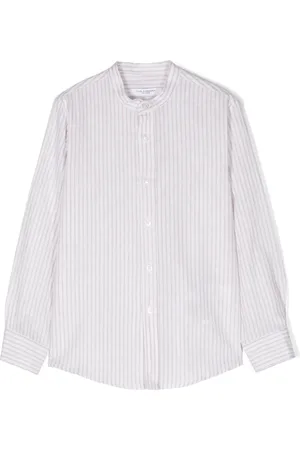 Paolo Pecora Camisa con cuello mao