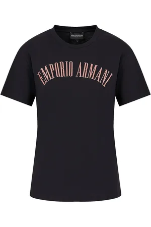 Emporio Armani Playera con logo estampado