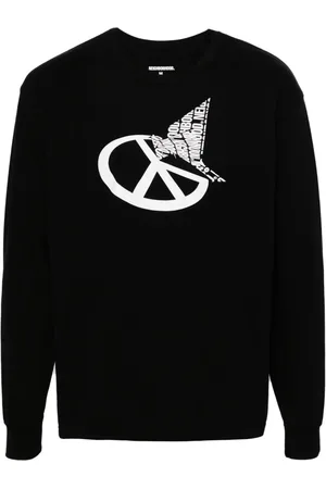 NEIGHBORHOOD Playera manga larga con logo estampado