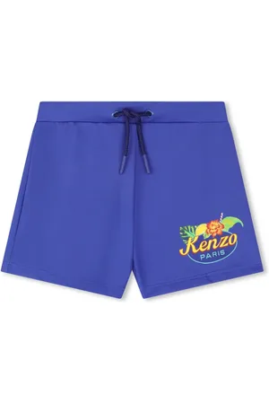Kenzo Shorts de playa con logo estampado