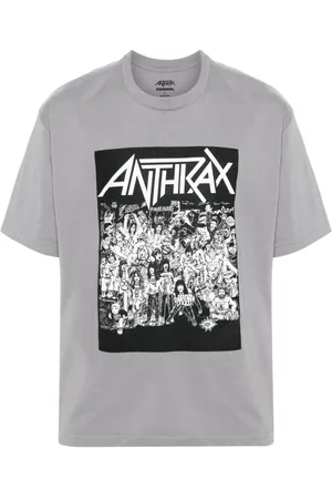 NEIGHBORHOOD Playera con estampado gráfico de x Anthrax