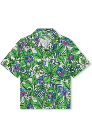 Kenzo Camisa con estampado floral