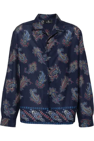 Etro Camisa con estampado de cachemira