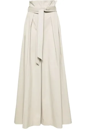 Moschino Pantalones anchos con cinturón