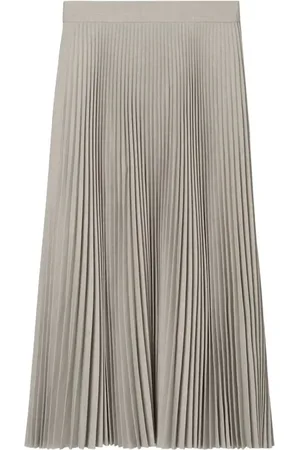 Tory Burch Falda midi con diseño plisado