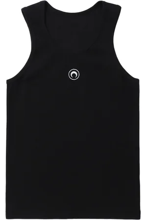 Marine Serre Top con motivo Crescent Moon