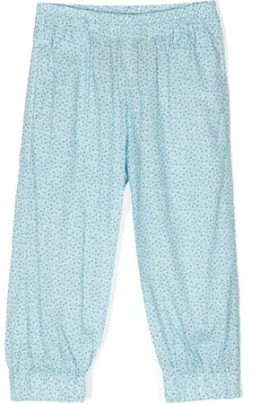 BY WALID Pantalones con estampado floral