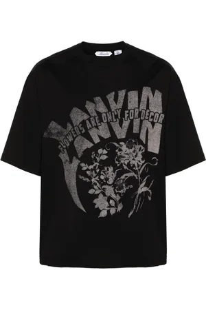 Lanvin Playera con estampado gráfico de x Future
