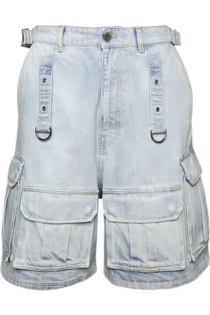 Vetements Shorts cargo de mezclilla