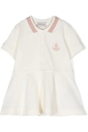Moncler Vestido con logo bordado