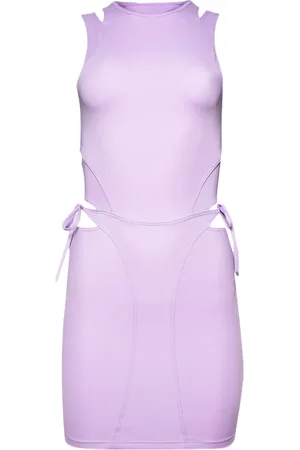 Vetements Vestido corto con bikini deconstruido