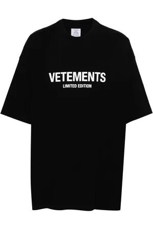 Vetements Playera con logo estampado