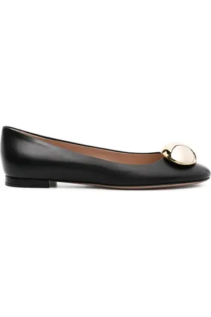Gianvito Rossi Flats con puntera redonda