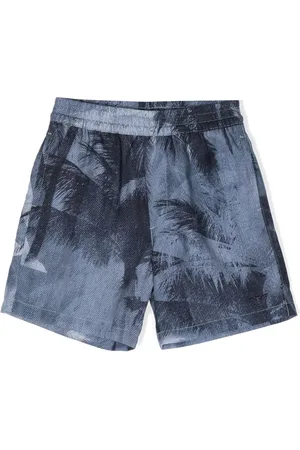 Emporio Armani Shorts con palmeras estampadas