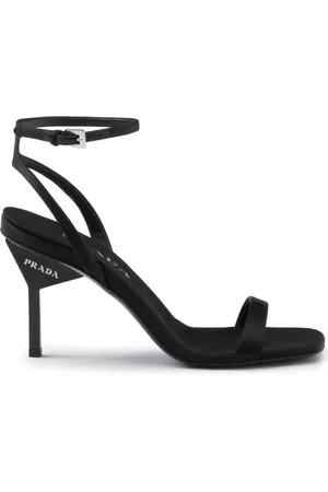 Prada Sandalias con tacón geométrico de 85mm