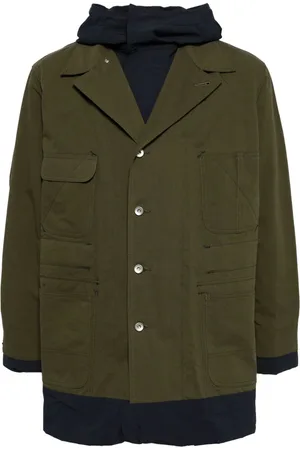 SACAI Abrigo con botones