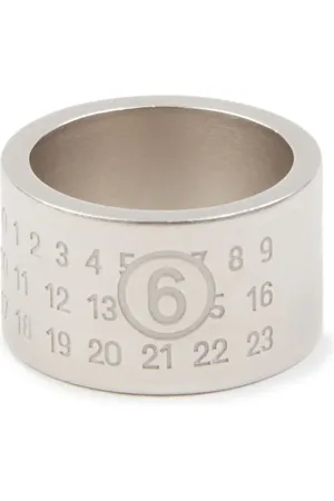 Maison Margiela Anillo grabado Numeric