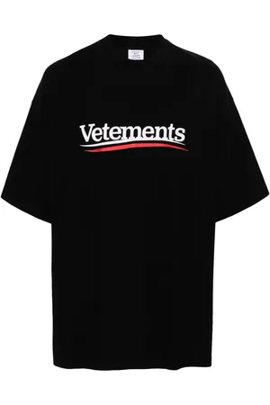 Vetements Playera con logo estampado