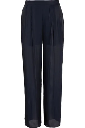 Armani Exchange Pantalones con tiro alto y pinzas