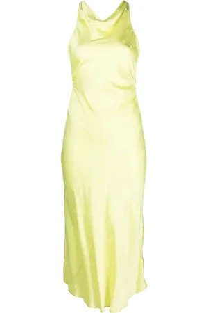 FORTE FORTE Vestido midi con efecto satinado