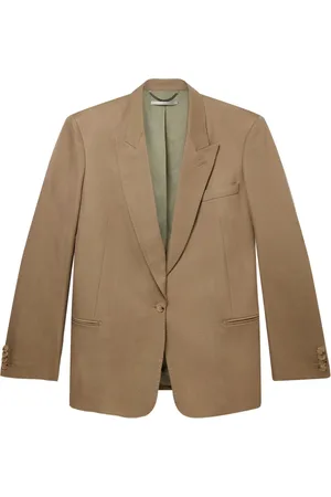 Stella McCartney Blazer con un botón y solapas de pico
