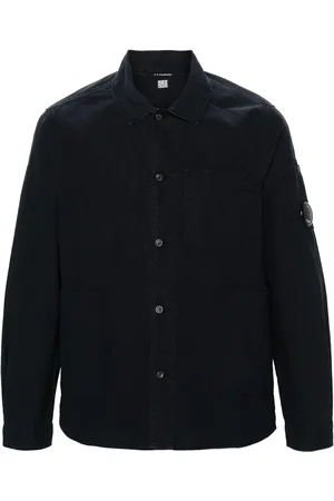 C.P. Company Sobrecamisa con detalle Lens