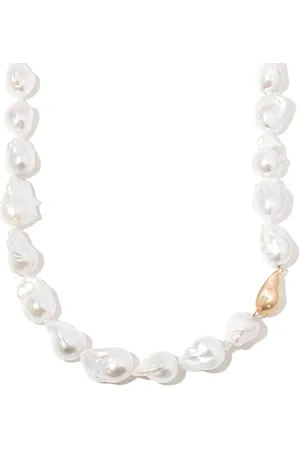 Mateo Collar en oro amarillo de 14kt con perlas