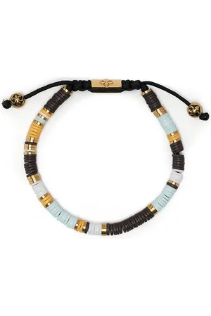 Nialaya Pulsera con cuentas en forma de discos