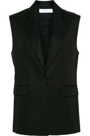 IRO Blazer sin mangas con botones