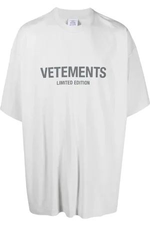Vetements Playera con logo estampado