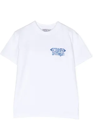 MARCELO BURLON Playera con eslogan estampado